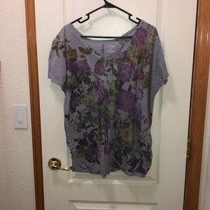 Lane Bryant 18/20 cotton shirt sleeve shirt.